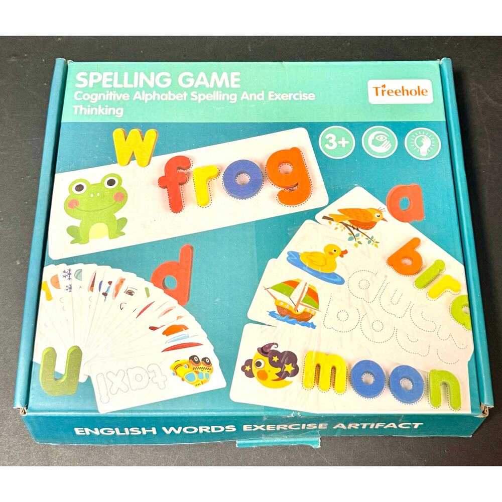 Treehole Spelling Game, designed for cognitive alphabet spelling & thinking